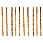 10Pcs Wooden Pencils Kids Practice Pencils Animals Pattern Decorative HB