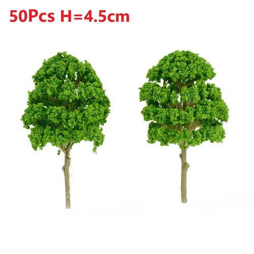 DIY HO N Scale Model Trees for Building Model Roadway and Scenery 50pcs - Picture 8 of 11