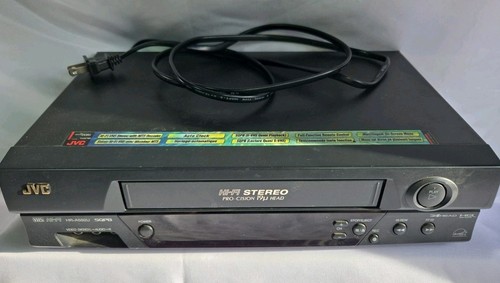 Jvc Hr-A592U Stereo Hi-Fi Vcr Vhs Player 4 Head ProCision - Tested!, No remote.