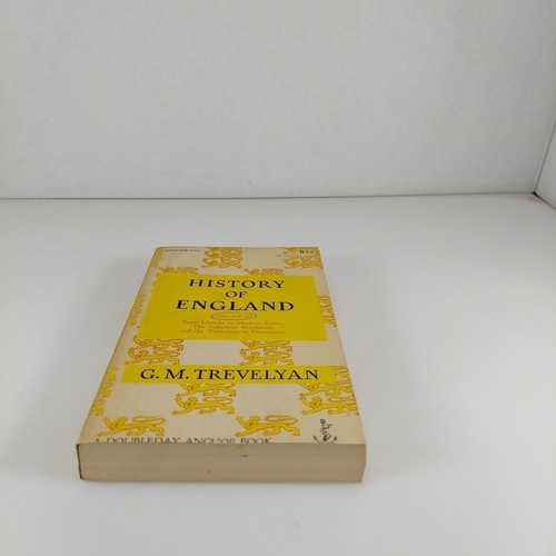 History of England Vol. 3 George Macaulay Trevelyan 1953 Doubleday Anchor PB - Picture 3 of 12