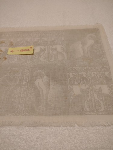 Zaidee und ihre Kätzchen ~ Leinen Tischset 18"x12" ~ Künstler Virginia Lee Burton ~ A - Bild 16 von 24