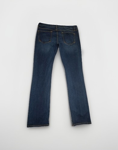 Pilcro and the Letterpress Women's Size 30 Low Rise Straight Jeans Stretch Dark - Picture 3 of 7