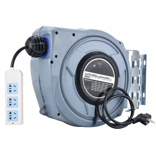 Avvolgicavo elettrico a batteria retrattile automatico avvolgicavo filo nucleo rame - Foto 2 di 31