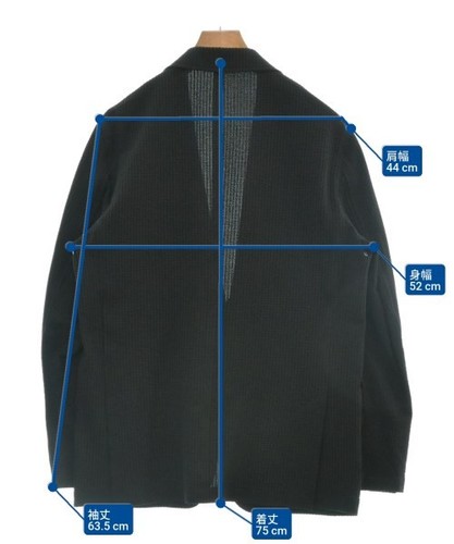 SOPHNET. Tailored Jackets Black(Stripe Pattern) M 2200579015018 - Picture 8 of 8