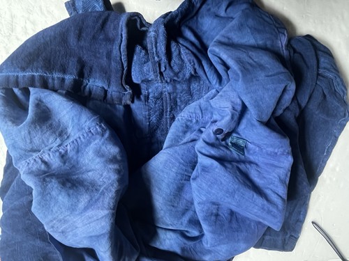 Abito April Cornell blu 100% cotone donna taglia media - Foto 9 di 12