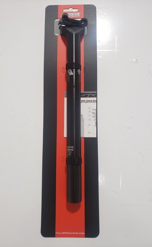 FSA Energy Seatpost 27.2x350mm, SB 20mm Gray Graphic/Black - Picture 3 of 3