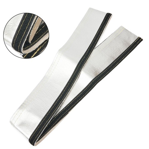 2m 20mm Metallic Heat Thermal Sleeve Insulated Hose Protect Cover Accessories - Picture 1 of 19