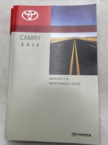 2013 Toyota Camry owners manual - Foto 5 di 7