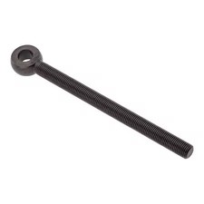 Ampg Zeb118-Black Fixed Rod End, Stainless Steel, Black Oxide, 3/8"-24 Thrd Sz,