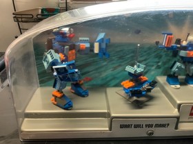 Lego Store Display 4099 Robobots Designer very rare vintage