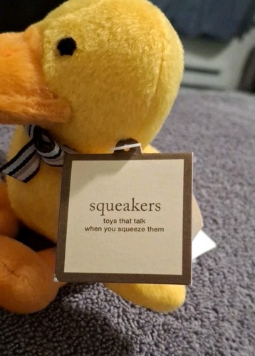 Baby Gap Yellow Plush Squeaker - Picture 4 of 5