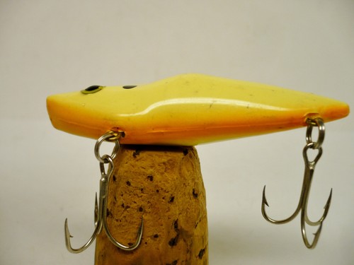 Vintage Fishing Lure Bill Lewis Rat-L-Trap Crankbait Bone Orange Belly - Picture 6 of 7