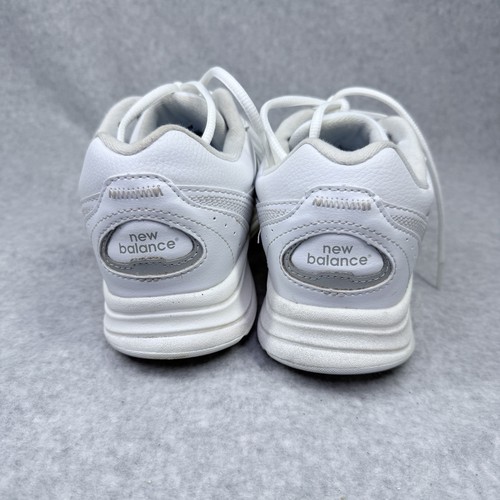 New Balance 577 Shoes Womens White Size 8.5 Lace‑Up Walking Tennis Lace Up - Picture 4 of 11