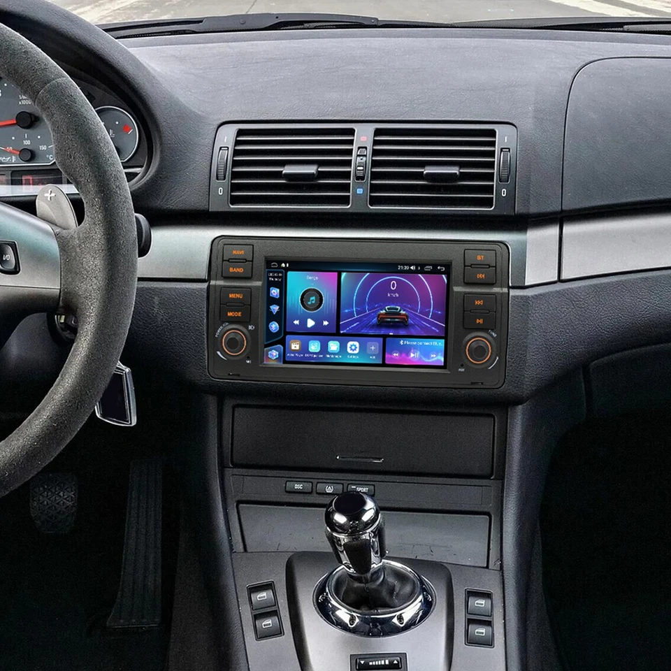 7 «Автомобильный стерео радио для BMW 3-серии E46 1998-2006 Carplay GPS FM Android 13 + CAM - Изображение 4 из 4