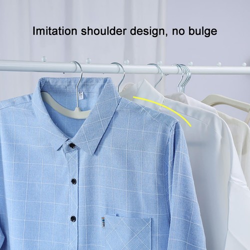 Velvet Hangers 50 Pack, Ultra Slim & Short Neck Hanger, 360 Swivel Hook, Spac... - Picture 2 of 7