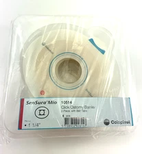 5 COLOPLAST 10514 Mio Click Barrier- Belt Tabs 50 mm, Pre-Cut 1-1/4" *NIB