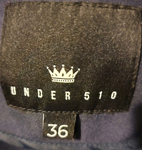 NUEVO CON ETIQUETAS U-510 Under 510 Azul Marino Traje Chaqueta Talla 36 Rendimiento Elástico  - Imagen 3 de 10