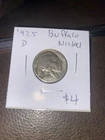 1925 D Buffalo Nickel. $4