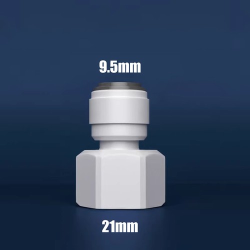 1/8"1/4"1/2"3/8"3/4" Anschlussverschraubung gerade/Bogenverbinder Wasseraufbereiter - Bild 45 von 48