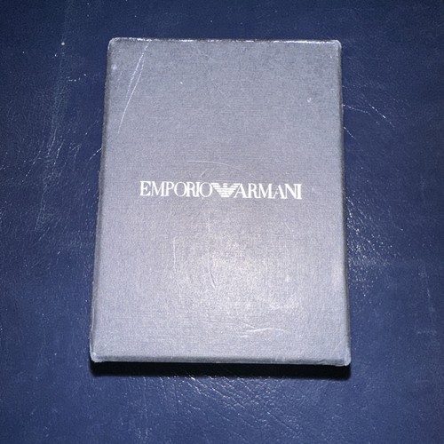 Emporio Armani Uhrenbox mit 2 Booklets Papiere & Uhrenverlängerungen Extender - Bild 2 von 9