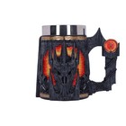 Nemesis Now Officially Licensed Lord of The Rings Sauron Tankard, Grey, 15.5cm