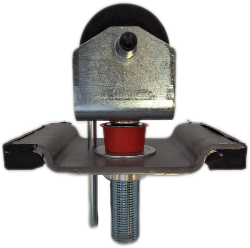 017E11670 Laufrollen 4er Pack mit Montageplatten - Bild 5 von 6