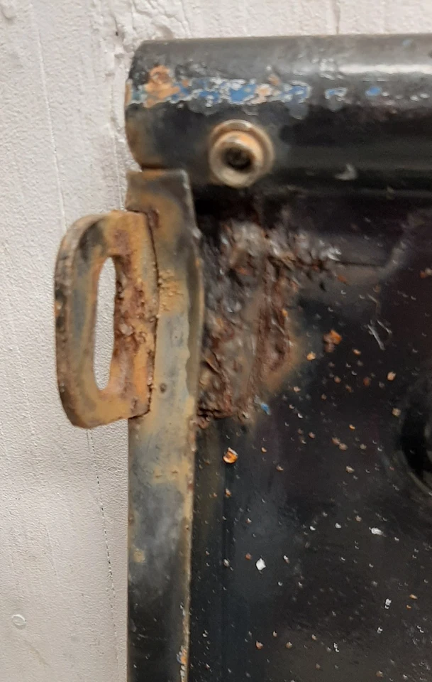 ✅ NEGRO Puerta Trasera Jeep Willys CJ2 CJ3 CJ5 CJ6 AMC ENVÍO GRATUITO Foto 3 de 4