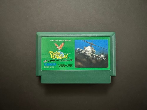 Twin Eagle Famicom FC Nintendo Game Cartridge Only NTSC-J Rare Vintage - Picture 1 of 2