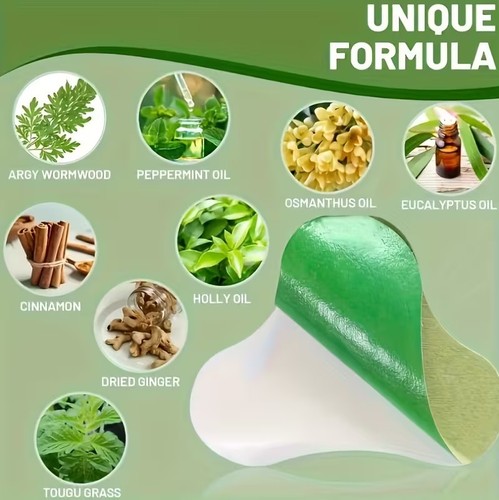 50x Heat Patches Moxibustion Pain Patches Back Neck Knee Arm Heat Pads - Picture 3 of 9