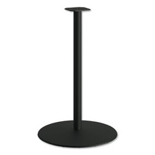 Between Round Disc Base for 42" Table Tops 40.79" High Black Mica HBTTD42CBK