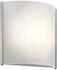 Kichler Georgian 8" High Brushed Nickel LED Wall Sconce