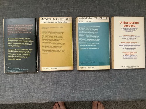 Agatha Christie Vintage Paperback Book Bundle Fontana - Picture 4 of 4