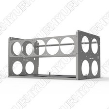 Can Be Superimposed For 6/8/10 Open Air Heighten Mining Rig Frame Case