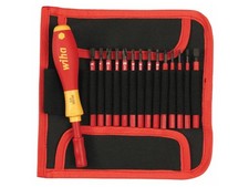 Wiha 28390 - 15 Piece Insulated Slimline Blade Set
