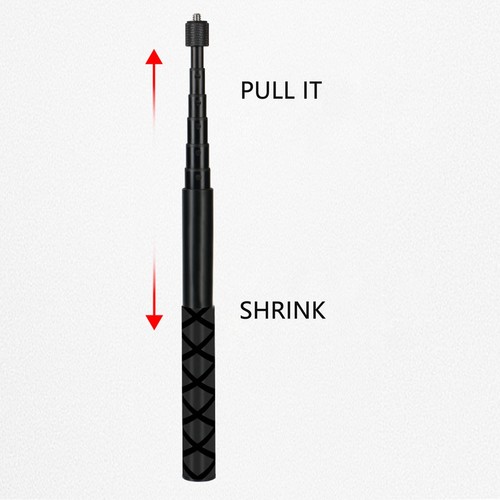 Camera Selfie Stick Anti Slip Lightweight Camera Extension Pole Fo Hot - Bild 11 von 23