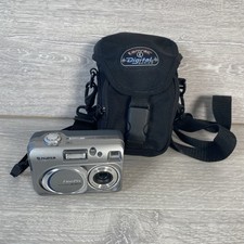 Fujifilm Digital Camera Finepix A205s 2.0MP Silver Compact Battery Tested No SD