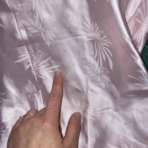 Vintage Deena rosa Trägertop weiß Spitzenbesatz bestickt Blumen Größe 34 Medium - Bild 5 von 8