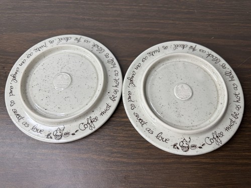 Vintage Saucer Bjorn Wiinblad Rosenthal Studio Line Germany Set of 2 - Picture 2 of 6