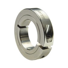 RULAND MANUFACTURING ENCL35-20MM-SS Shaft Collar,SS,1 pc,20mm Bore Dia. 45WT53