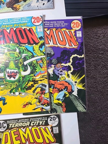 The Demon #1-16 2 3 4 5 6 7 1972 1st appearance Complete Bronze comic lot Kirby - Picture 10 of 19