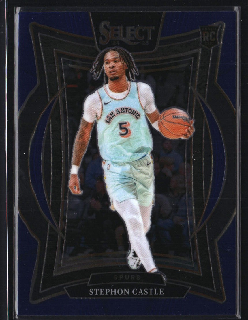 2024-25 Panini Select #72 Stephon Castle Blue (Retail)