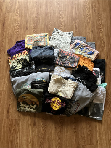 Lot of 35 +Reseller T-Shirt Lot Men’s And Women’s Size Med