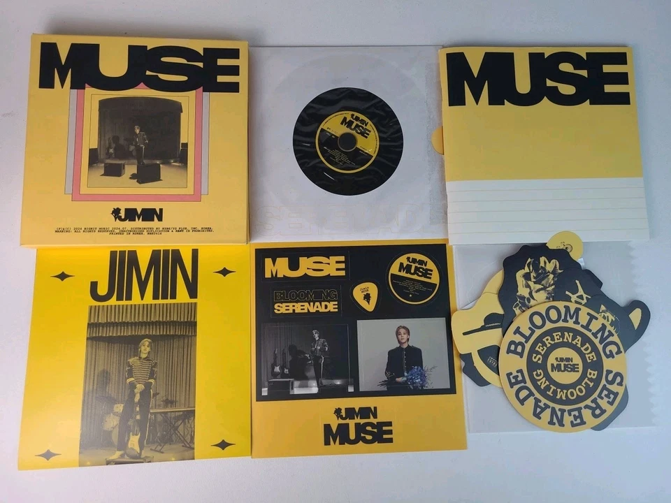 Jimin MUSE CD- Photobook Poster Target Exclusive BTS K-Pop *GREAT CONDITION* Foto 3 de 4
