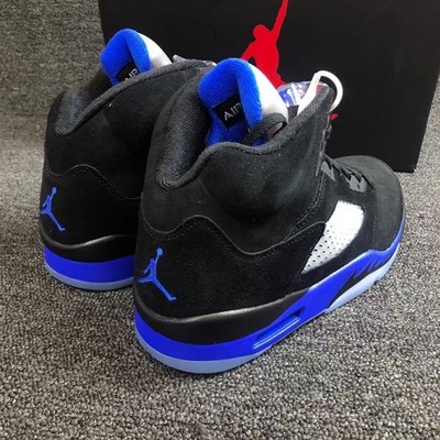 Size 9.5 - Jordan 5 Retro Mid Racer Blue for sale online | eBay