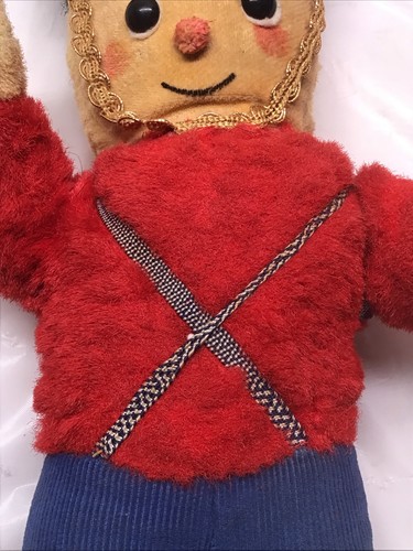 Vtg Knickerbocker Animals of Distinction SOLDIER Plush Stuffed 14” CHRISTMAS - Picture 11 of 15