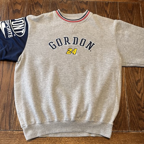 VTG Jeff Gordon Nascar Sweatshirt Medium Dupont Motorsports #24 Embroidered - Picture 2 of 15