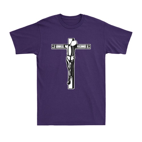 Crucified Skin head Oi Punk Vintage Novelty Funny Gift Men's Cotton T-Shirt - Picture 10 of 10