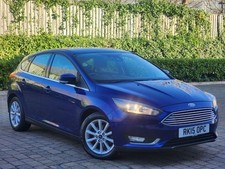 2015 FORD FOCUS 1.0 TITANIUM X EURO 6 (S/S) 5 DOOR MANUAL BLUE