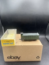 Trix 52 3604 00 HO Scale Train Green Open Wagon Freight Car CLEAN