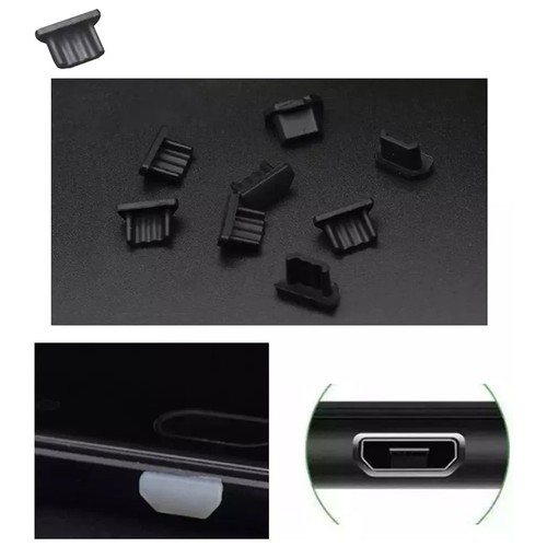 Silicone Dust Cover Set for USB Ports Compatible with For Laptops and Phones - Photo 5/20